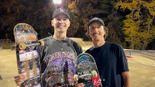 Skating With A Legend!