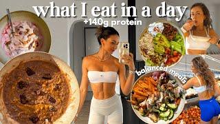 what I eat in a day (how I lose fat & gain muscle)