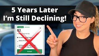 5 Years Later and I'm Still Declining! DoorDash, Uber Eats, Grubhub, Spark Driver Ride Along