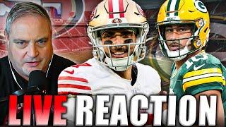 LIVE Reaction: 49ers Lose (10-38) vs Packers - Post Game Show