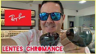 Óculos Ray Ban Lentes Chromance #verbim #rayban