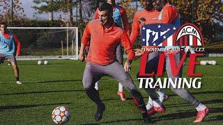 Live Training Session | Atlético Madrid v AC Milan | Champions League