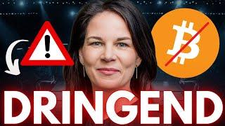 GRÜNE PARTEI will MASSIVE BITCOIN STEUER!(Brisante Mail)