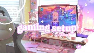  kawaii gaming setup updates for the rest of 2022 | aoc agon pink monitor, logitech g pro x + more