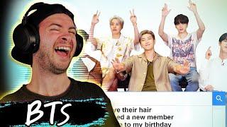 BTS Answer The Web's MOST SEARCHED Questions! REACTION!