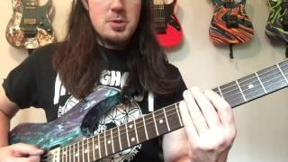 Weekend Wankshop 80: Master of Puppets intro guitar lesson