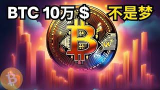 比特币行情分析，BTC 涨到10万美金，不是梦！(BTC/ETH/比特币/以太坊/bitcoin/ethereum行情分析)