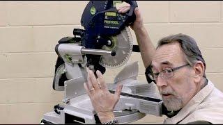 Festool Kapex Miter Saw Product Tour