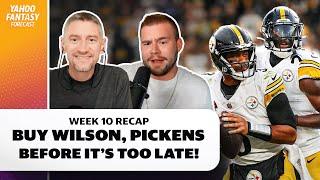 Week 10 recap: Steelers show fantasy upside and 'It's curtains' for Cowboys | Yahoo Fantasy Forecast