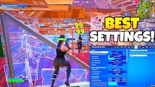 *UPDATED* BEST Controller Settings For FAST Builds/Editing + AIMBOT Fortnite Chapter 5 (PS5/XBOX/PC)