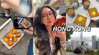 3 days ALONE in hong kong  every thing i ate, things to do & exploring a NEW city