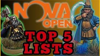 TOP 5 Lists of NOVA 2024! - Middle Earth Strategy Battle Game | MESBG