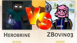 Herobrine Vs ZBovin03 | Stick War 3 Ranked 1v1