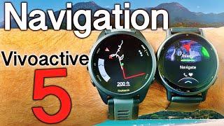 Garmin Vivoactive 5 | Maps, Navigation & Courses for Hiking & Running! 