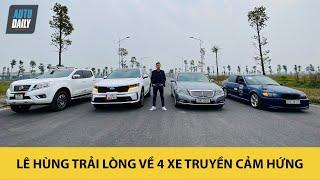 Vlog đặc biệt: Lê Hùng trải lòng về 4 mẫu xe TRUYỀN CẢM HỨNG |Autodaily.vn|