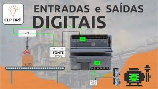 Como Funcionan as Entradas e Saídas Digitais do CLP