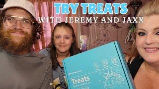 TRY TREATS MONTHLY SNACK BOX REVIEW | With Jeremy and Jaxx | July 15, 2024