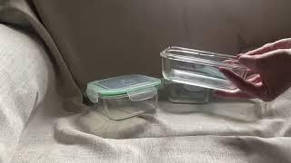 5 Pack of Glass Food Storage Containers Review