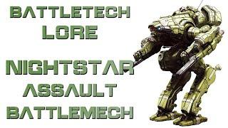 Battletech Lore - Nightstar Assault Battlemech