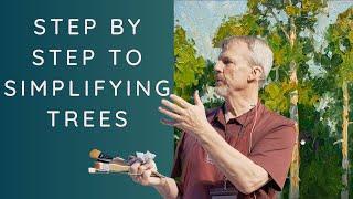 Simplifying Trees in Your Landscape Painting