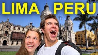 First Time in PERU  (not what we expected) - Lima Vlog