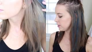 Splat 1 Wash Temporary Hair Dye - Tutorial Video How-To Review