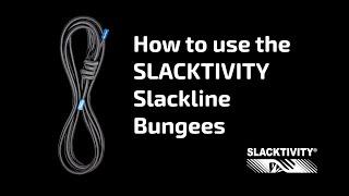 How to use the SLACKTIVITY Slackline Bungees