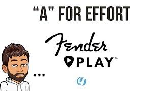 Fender Play Review: My 4 Main Complaints #fenderplay #onlineguitarlessons