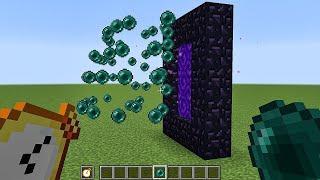 what if you drop 999 ender pearls and enter portal