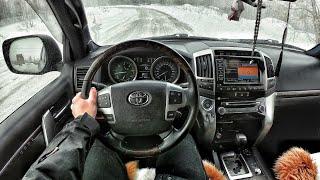 2012 TOYOTA Land Cruiser 4.5 AT - POV TEST DRIVE