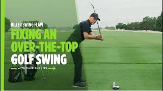 Fixing An Over The Top Golf Swing | Titleist Tips