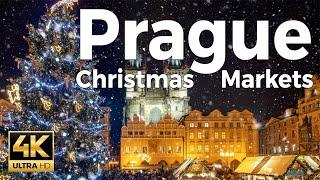 Prague Christmas Markets, Czech Republic Walking Tour - With Captions