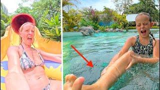 GEVAARLiJK & VERWAARLOOST WATERPARK OP BALi BEZOEKEN  | Bellinga Vlog #3249