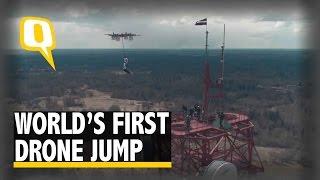 The Quint: Latvian Company Successfully Achieves World’s First Drone Jump