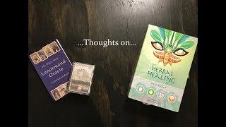 Thoughts On: The Herbal Healing Deck and White Mojo Lenormand