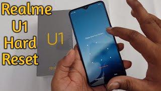 Realme U1 Hard Reset || Face Lock Remove || Pattern unlock