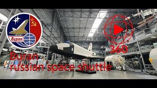 Russian Spaceshuttle Buran prototype OK-GLI at Technik Museum Speyer, South Germany -  360VR