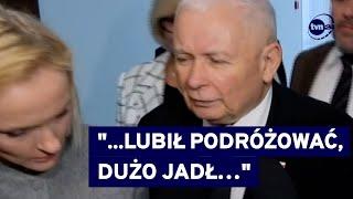 Kaczyński o Czarneckim wie mało, ale... "tam pewne sprawy do wyjaśnienia są" @TVN24