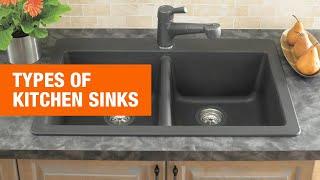 Types of Kitchen Sinks | The Home Depot Canada