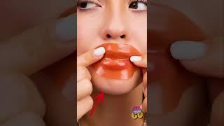 Hacks for plump and perfect pouts  #beauty #shortvideo