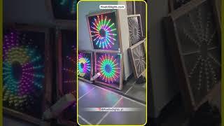PIxel Circle Setup #pixelled #pixellight  #pixelledlights  #ledboard #ganpatidecoration  #lightboard