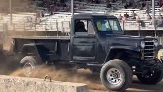 Small block modified pulling truck