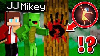 How JJ and Mikey Found The BIGGEST FOOTPRINTS JOY.EXE - Maizen Minecraft