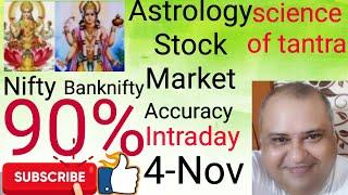 NIFTY BANKNIFTY FINANCIAL ASTROLOGY PREDICTION FOR TOMORROW 4-Nov #nifty #niftyprediction #nifty50