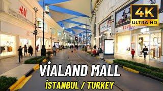 İstanbul Turkiye Vialand Mall Walking Tour [4K Ultra HD/60fps]