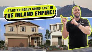 Video Tour of Two New Build STARTER Homes in Riverside County California