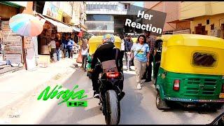 REaCTION On KAWASAKI NINJA H2 || Public Reactions 2023