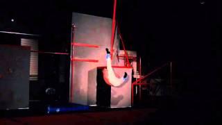 Duo Aerial Straps // Nate Davies + Stephanie Haber // Odesza // Free Flow 2015