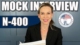 2024 US Citizenship Mock Interview | N-400 Interview Simulation