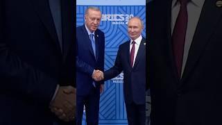 Putin Meets Turkey's Erdogan on Sidelines of Russia's BRICS Summit